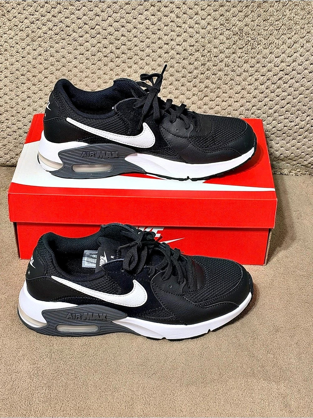 Nike Air Max 90 Black & White US 9 Like New